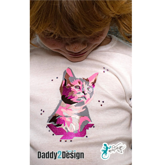 Fichier dessin flocage GEO chat Daddy2Design