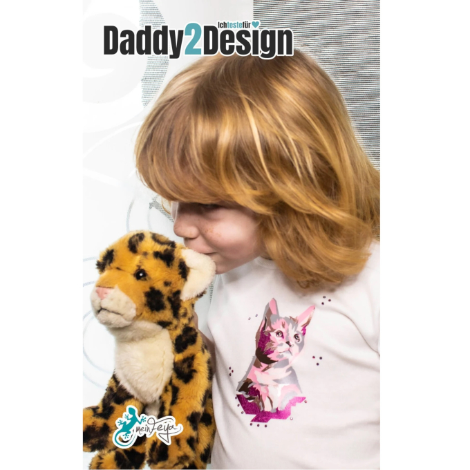 Fichier dessin flocage GEO chat Daddy2Design