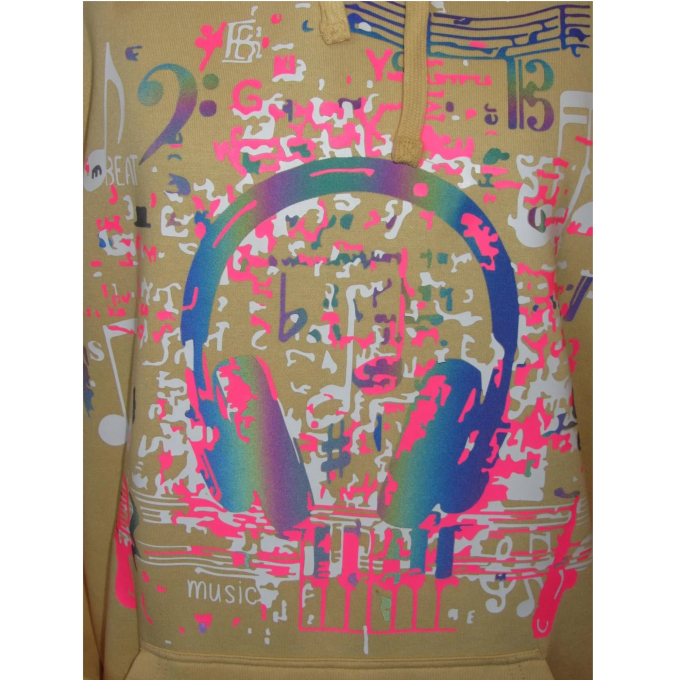 Fichier dessin flocage Rêve de musique Daddy2Design