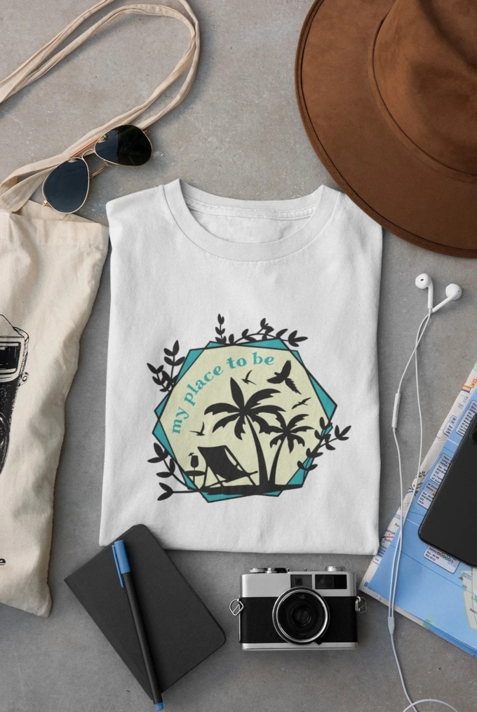 Fichier dessin flocage L'endroit idéalDaddy2Design