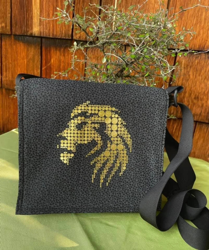 Fichier dessin flocage Lion à pois Daddy2Design