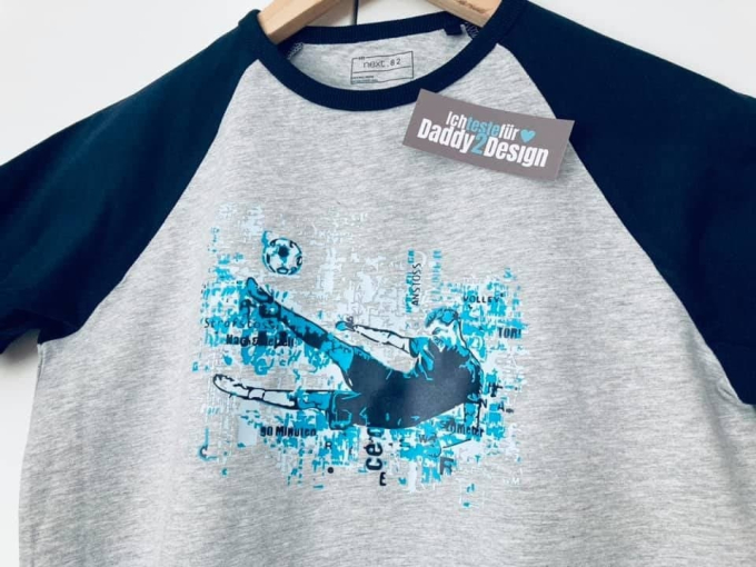 Fichier dessin flocage Football de rêve Daddy2Design