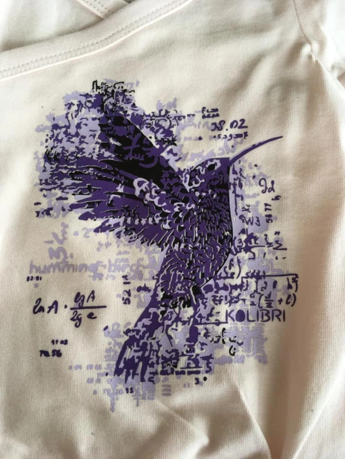 Plotterdatei Daddy2Design TraumKolibri, duits