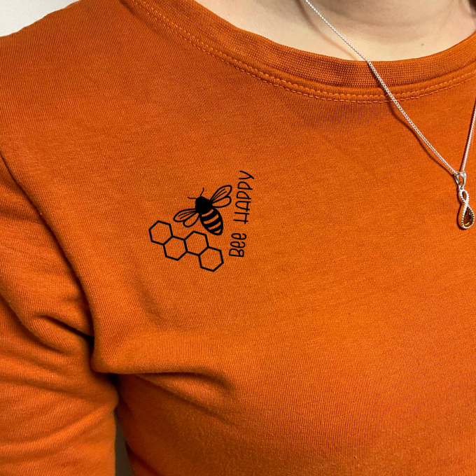 Plotterbestand DIY Hunger Bee Happy, Duits