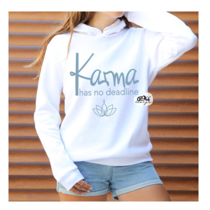Fichier dessin flocage Karma sans date limite GroWiDesign