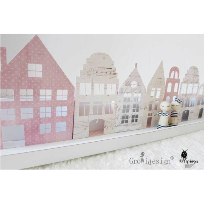 Plotterbestand GroWiDesign Weihnachtsstadt, Duits