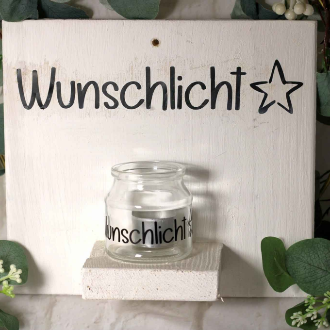 Plotterdatei Löwenjunges Kerzensprüche private Lizenz, duits