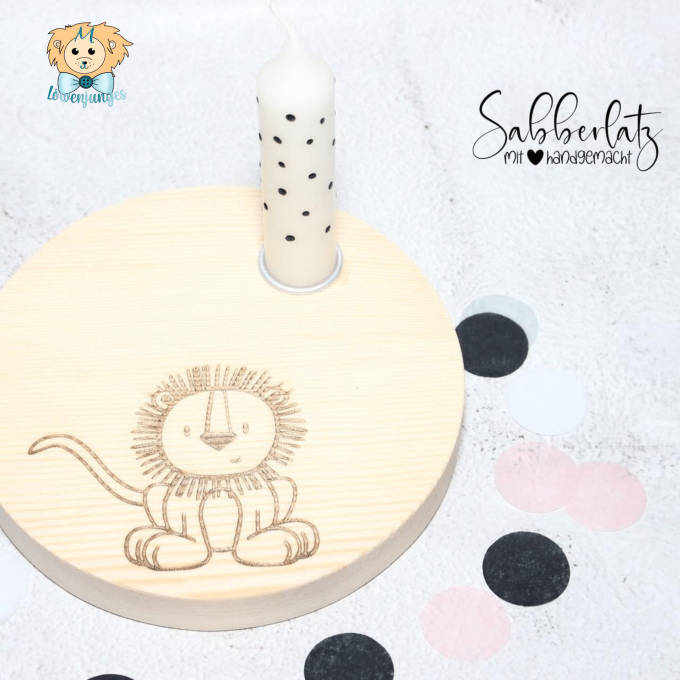 Fichier dessin flocage Lion Licence privée Löwenjunges