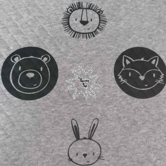 Fichier dessin flocage Cachets animaux simple Licence privée Löwenjunges