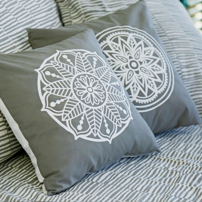 Fichier dessin flocage Boho Mandala Maker Mauz