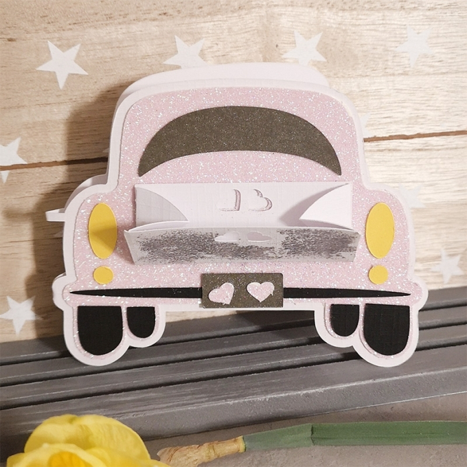 Plotterbestand Miss Granny Karte FLOTTER FLITZER, Duits