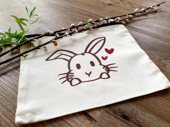 Fichier dessin flocage Lapin Pâques MiToSa-Kreativ