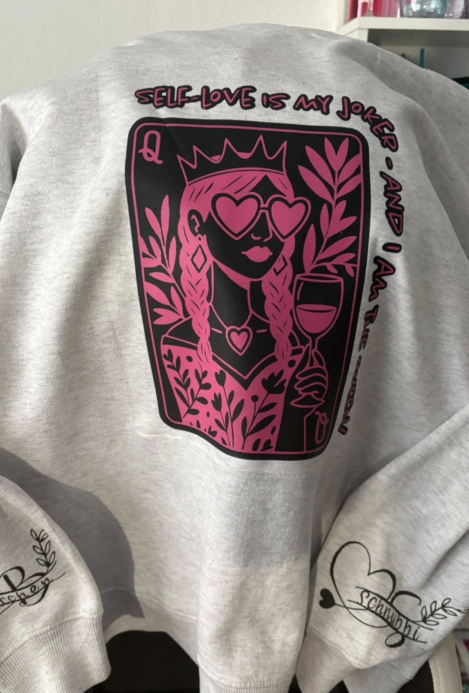 Plotterdatei MiToSa-Kreativ Queen & King of Hearts, german