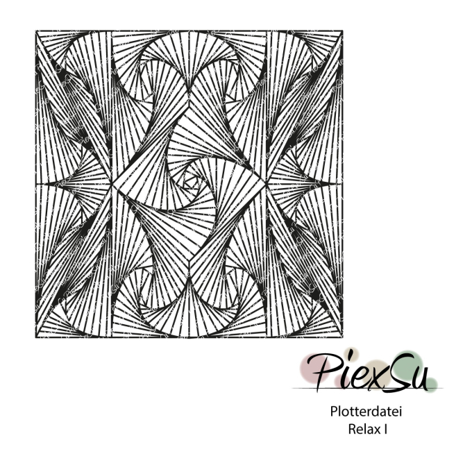 Plotterdatei PiexSu Relax I, duits