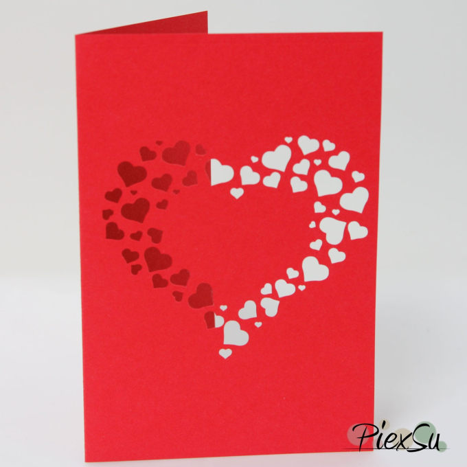 Fichier dessin flocage Coeurs dans un coeur PiexSu