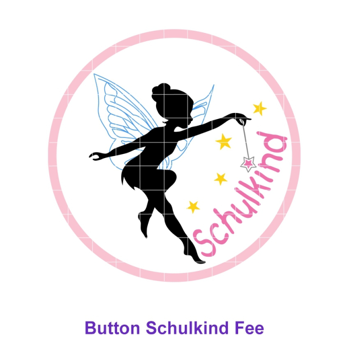 Plotterdatei Rock Queen Schulkind Fee, duits