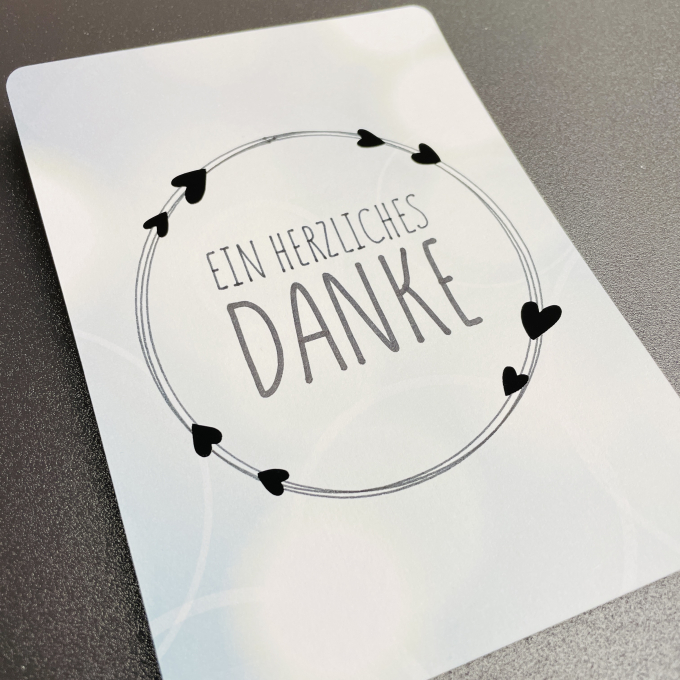 Plotterdatei Selbernähen.net Danke, duits