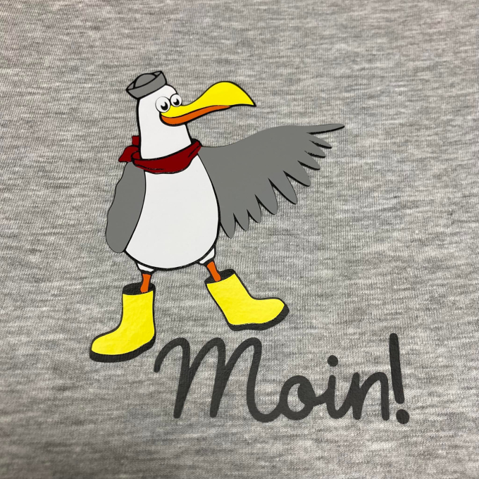Plotterdatei Selbernähen.net Möwe Fiete, duits