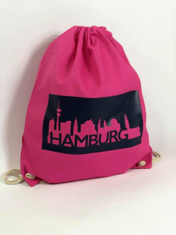 Plotterdatei Selbernähen.net Moin Hamburg, duits