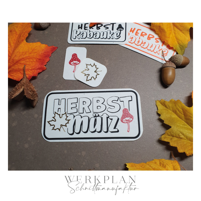 Fichier dessin flocage Automne de tous les Amours Werkplan Schnittmanufaktur