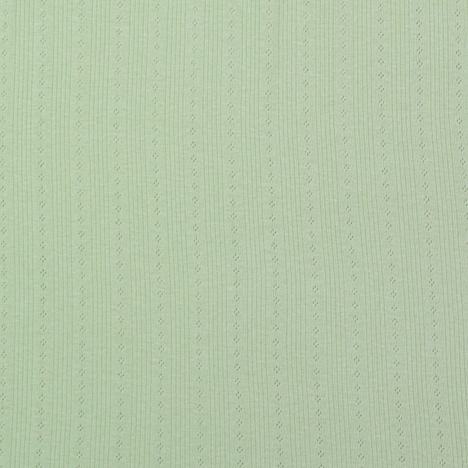 Tissu jersey maille tricot Ajour, vert tilleul
