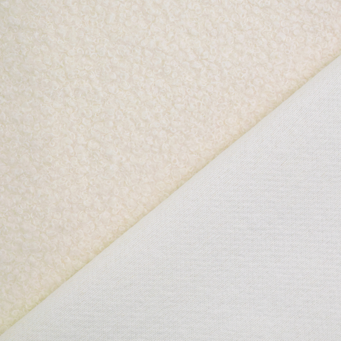 Tissu ameublement fauteuil canapé Larry, crème