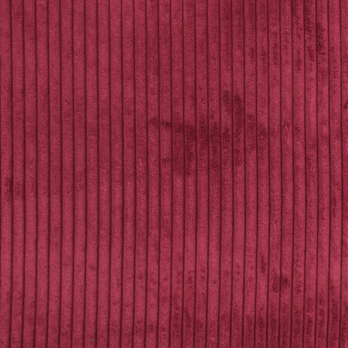 Meubelstof corduroy Cozy, donkerrood