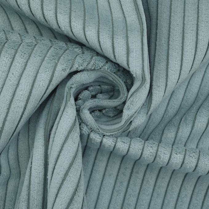 Meubelstof corduroy Cozy, mintgroen