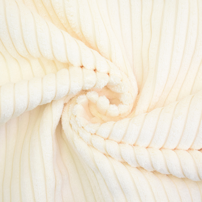 Furnishing fabric corduroy Cozy, off white