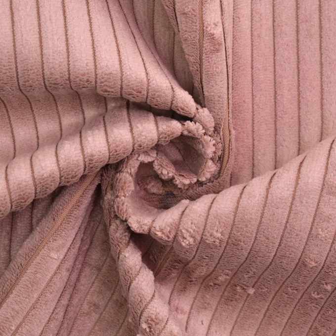 Meubelstof corduroy Hyper, oudroze