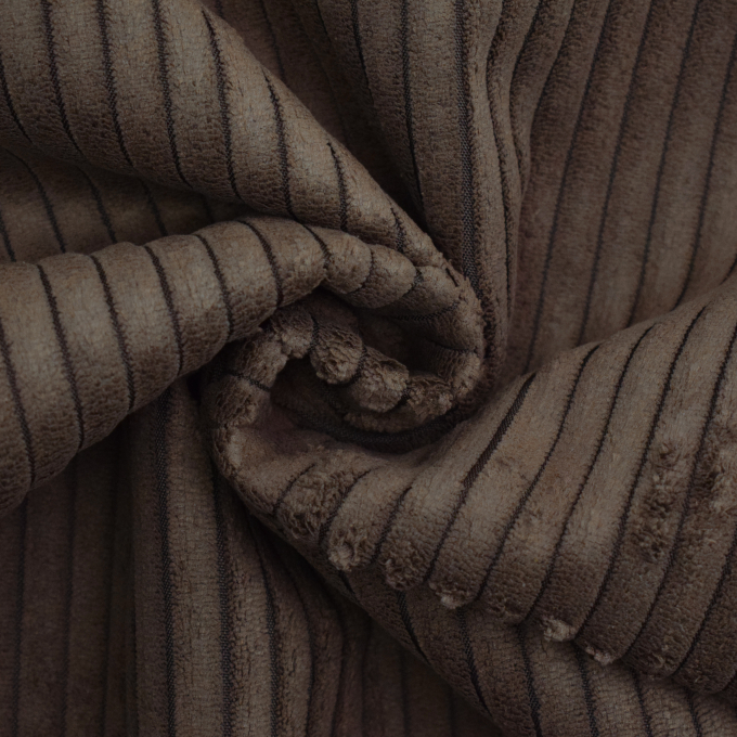 Meubelstof corduroy Hyper, bruin