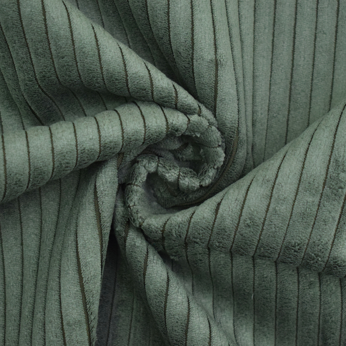 Meubelstof corduroy Hyper, donkergroen