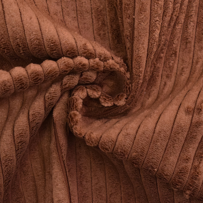Meubelstof corduroy Hyper, terracotta