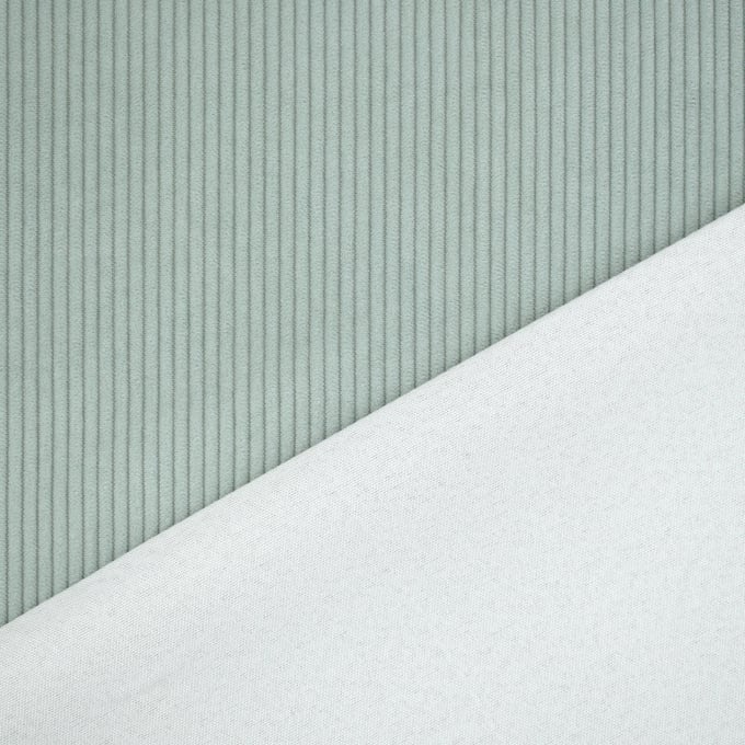 Meubelstof corduroy Fjord, vaalgroen