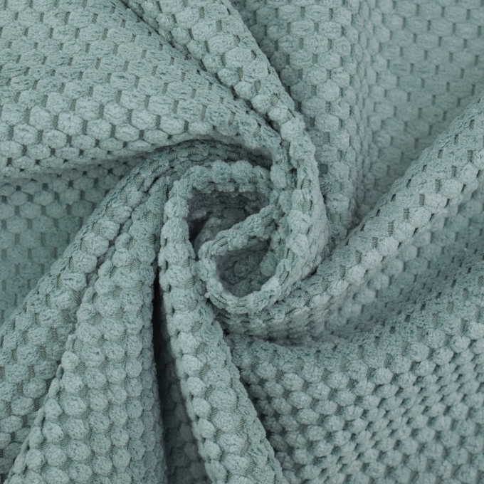 Furnishing fabric Cosy Honeycomb,dusty menthe green