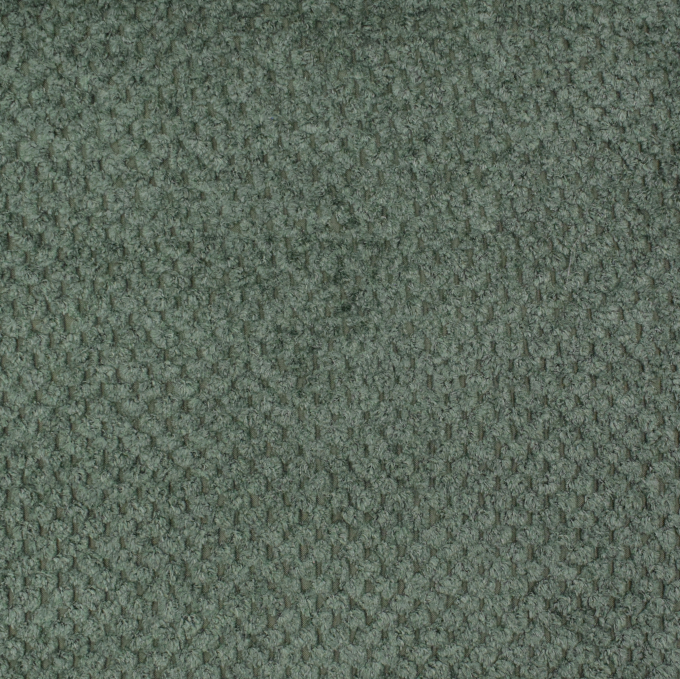 Tissu ameublement fauteuil canapé Cozy Vivaldi, vert foncé