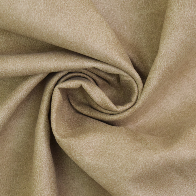 Furnishing fabric leather look Yuma, beige