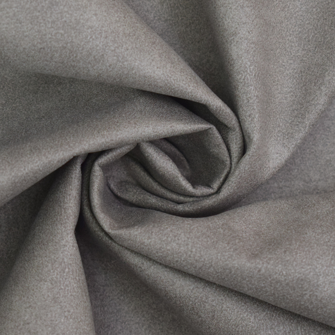 Furnishing fabric leather look Yuma, light taupe