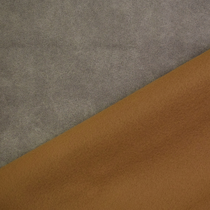 Furnishing fabric leather look Yuma, taupe