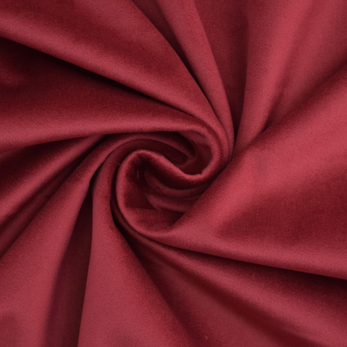 Furnishing fabric velvet Bluvel, dark red
