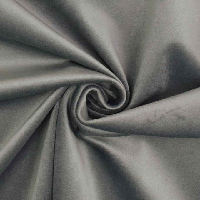 Furnishing fabric velvet Bluvel, grey