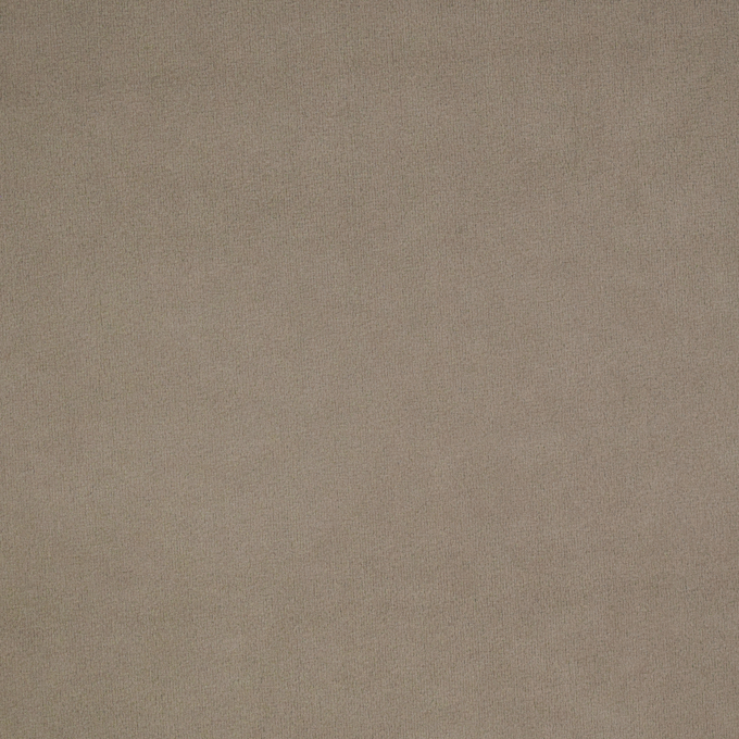 Tissu ameublement fauteuil canapé velours Mavel, taupe