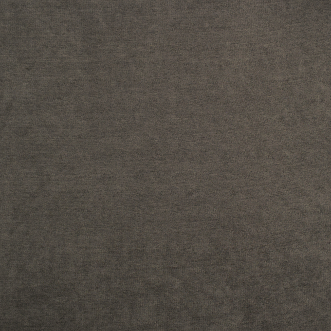 Tissu ameublement fauteuil canapé Velvet Touch, gris foncé