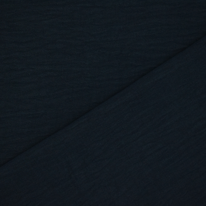 Polyester Krepp Uni, marineblau