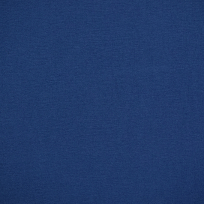 Polyester Krepp Uni, royalblau