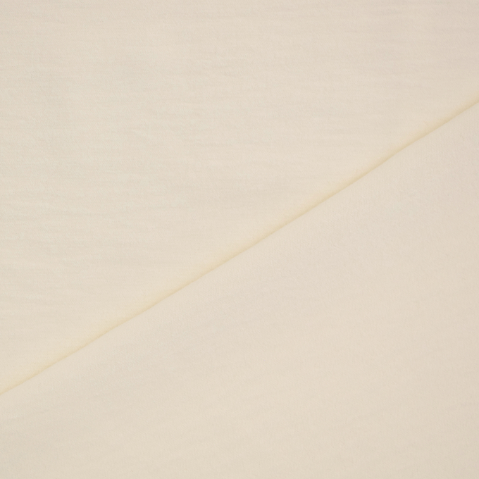 Tissu crêpe georgette polyester Uni, blanc cassé