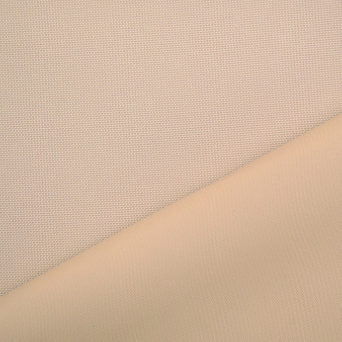 Tissu déperlant extérieur polyester uni, beige