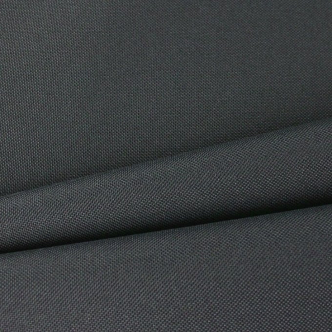 Polyester Outdoor Fabric Plain Dark, Gray Outdoor Fabric