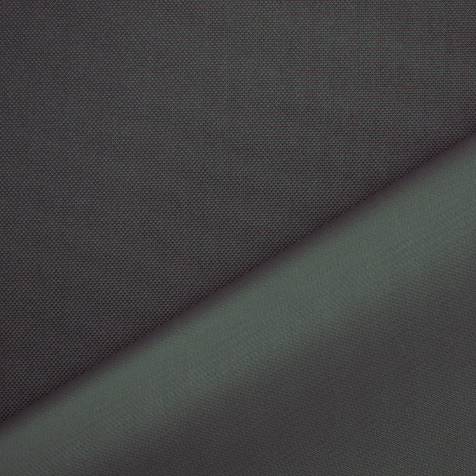 Tissu déperlant extérieur polyester uni, gris foncé
