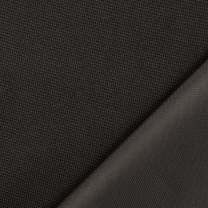 Tissu déperlant extérieur polyester uni, noir